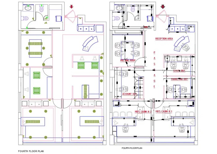 Office plan floor layout drawing dwg furniture file cad area detail cadbull table description architecture